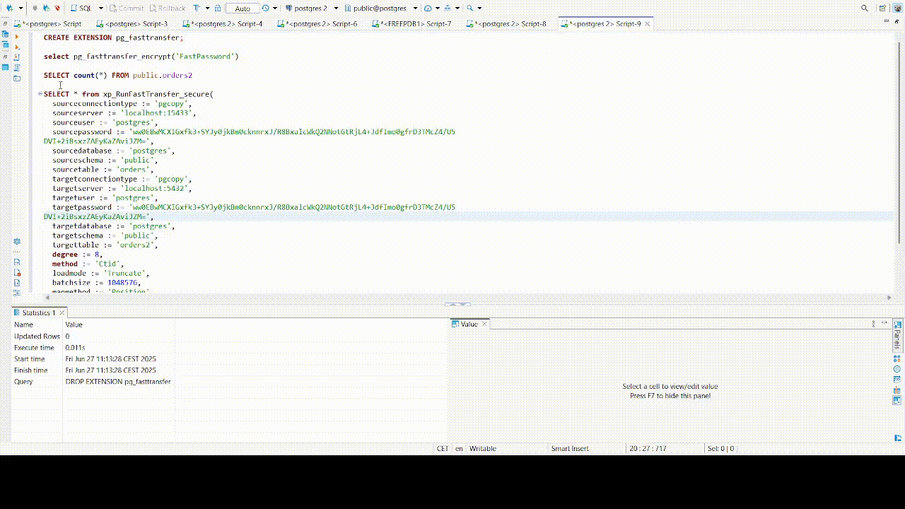 pg_fasttransfer Demo